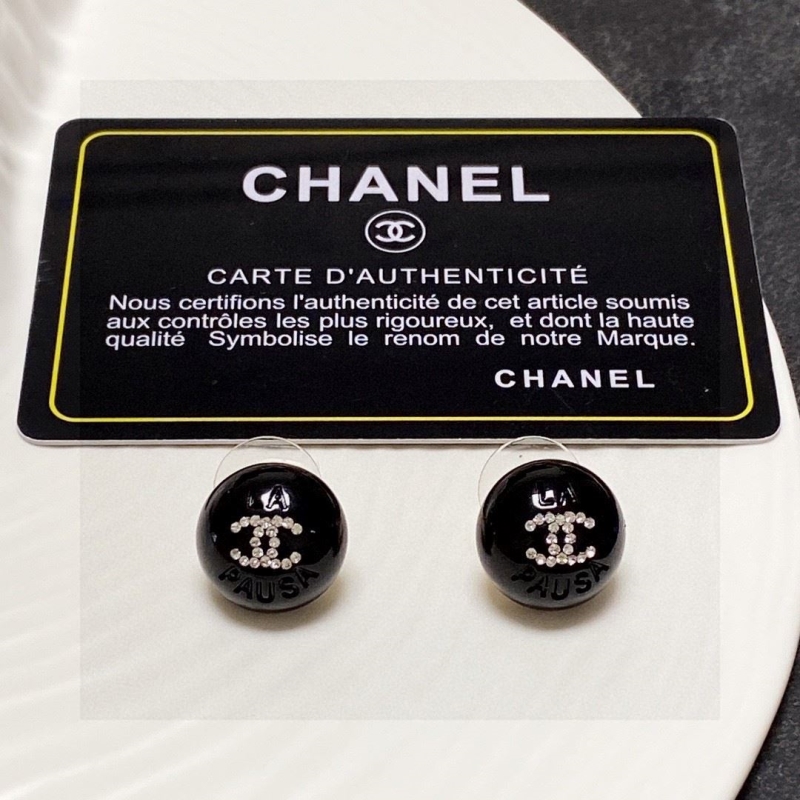 Ch*el earrings